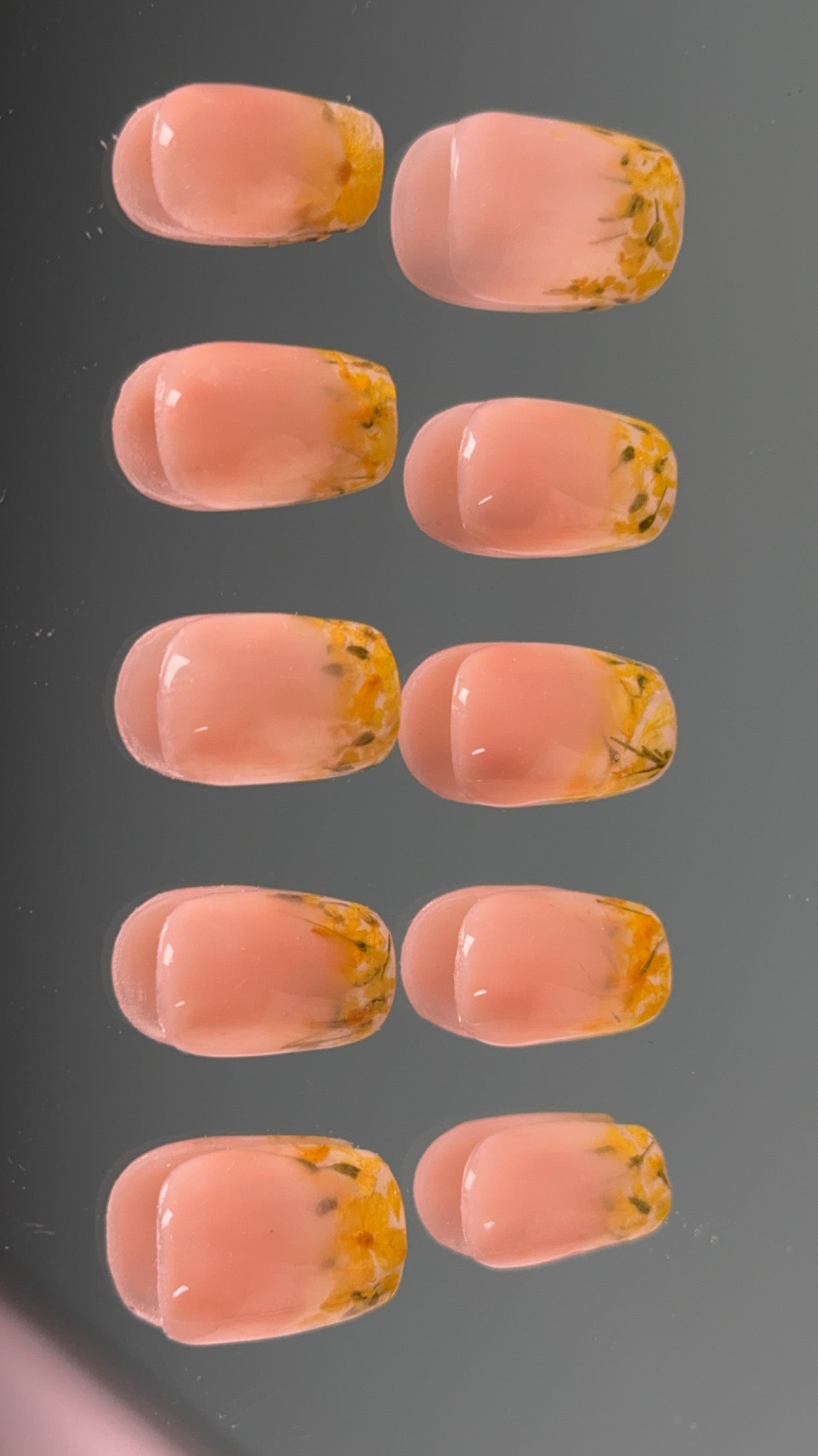 Flower Tip Nails